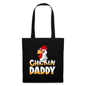 Chicky Daddy-For all cocks in the basket - Tote Bag - black - Front