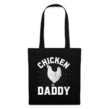 Chicky Daddy-For all cocks in the basket - Tote Bag - black - Front
