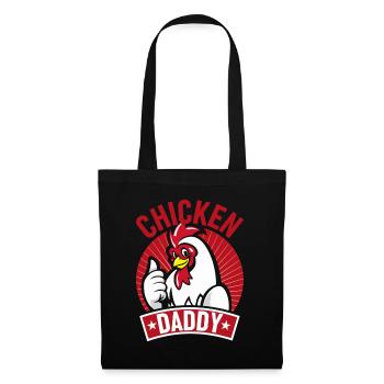Chicky Daddy-For all cocks in the basket - Tote Bag - black - Front