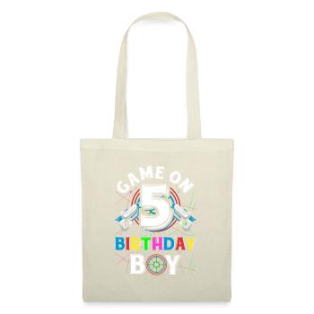 Lasertag Game On 5 Birthday Boy Indoor Laser Tag - Tote Bag - nature - Front