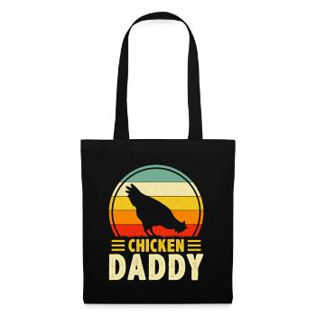 Chicky Daddy-For all cocks in the basket - Tote Bag - black - Front