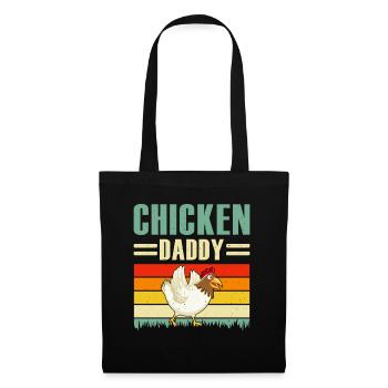 Chicky Daddy-For all cocks in the basket - Tote Bag - black - Front