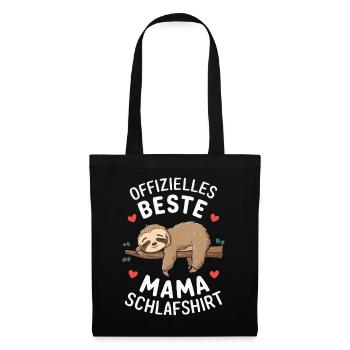 Sloth Sloths Animal Sleeping Lazy - Tote Bag - black - Front