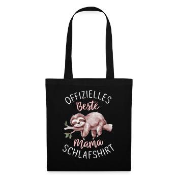 Sloth Sloths Animal Sleeping Lazy - Tote Bag - black - Front