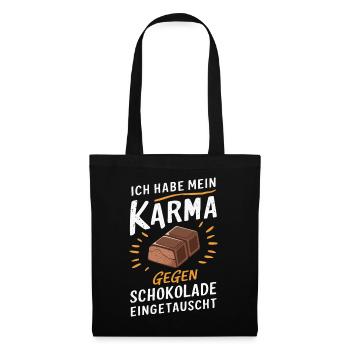 Sarcasme Ironie Drôle Paroles sarcastiques - Sac en tissu - noir - Devant