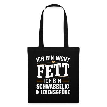 Sarcasme Ironie Drôle Paroles sarcastiques - Sac en tissu - noir - Devant
