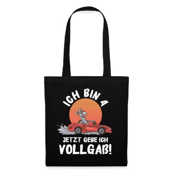 Birthday gift 4 years children's birthday - Tote Bag - black - Front