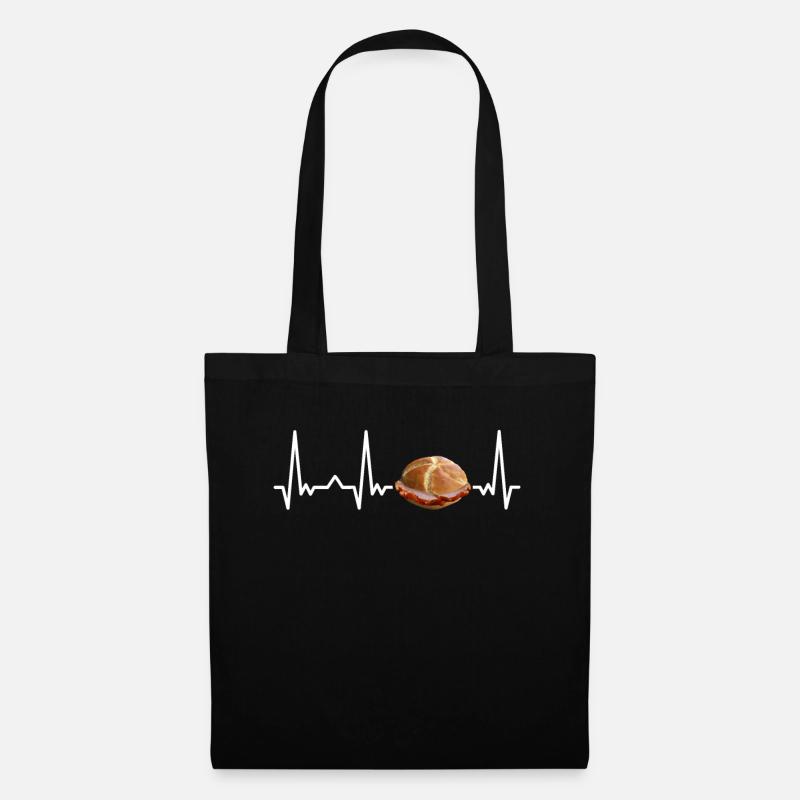 Leberkäs Bayern Leberkas Semmel Fleischkäse - Tote Bag - black