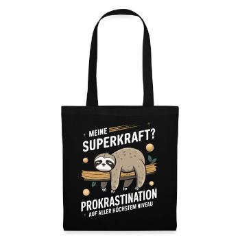 Sloth Sloths Animal Sleeping Lazy - Tote Bag - black - Front