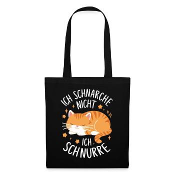 Cat Kitten Male Animal Cats - Tote Bag - black - Front