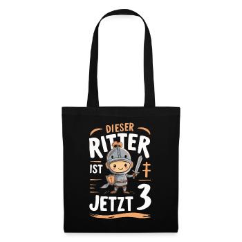 Birthday Gift 3 Years Children's Birthday - Tote Bag - black - Front