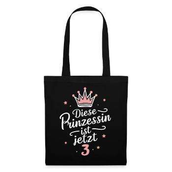 Birthday Gift 3 Years Children's Birthday - Tote Bag - black - Front