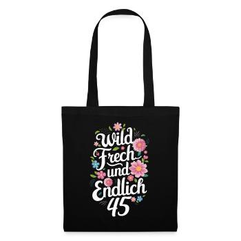 Birthday Gift 45 Years Birthday Child - Tote Bag - black - Front