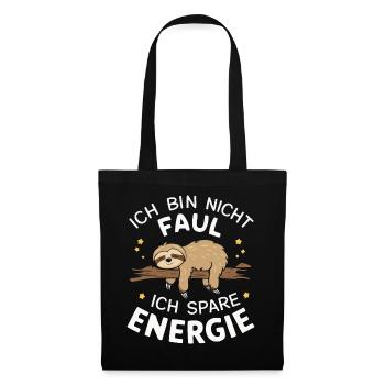 Sloth Sloths Animal Sleeping Lazy - Tote Bag - black - Front