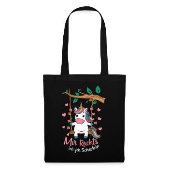 Unicorn Unicorns Mythical Creatures Mystical - Tote Bag - black - Front