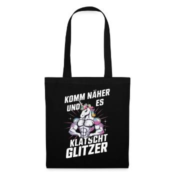 Unicorn Unicorns Mythical Creatures Mystical - Tote Bag - black - Front