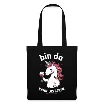 Unicorn Unicorns Mythical Creatures Mystical - Tote Bag - black - Front