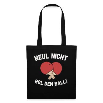 Table tennis Table tennis player - Tote Bag - black - Front
