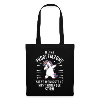Unicorn Unicorns Mythical Creatures Mystical - Tote Bag - black - Front