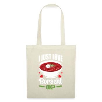 Beetroot Soup Borscht Vegetable Base - Tote Bag - nature - Front