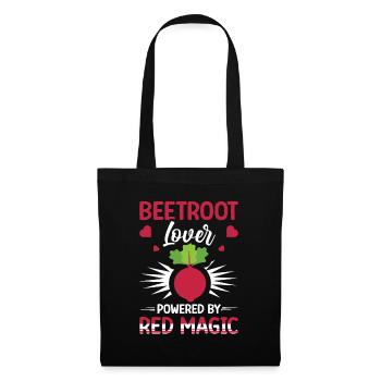 Beetroot Lover Powered By Red Magic - Tote Bag - black - Front