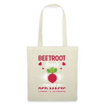 Beetroot Lover Powered By Red Magic - Tote Bag - nature - Front