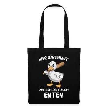Sarcasme Ironie Drôle Paroles sarcastiques - Sac en tissu - noir - Devant