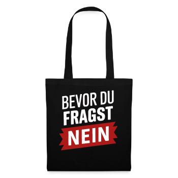 Sarcasme Ironie Drôle Paroles sarcastiques - Sac en tissu - noir - Devant