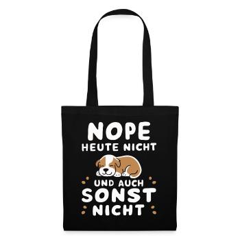 Sarcasme Ironie Drôle Paroles sarcastiques - Sac en tissu - noir - Devant