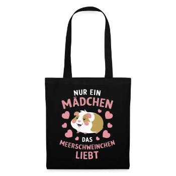 Guinea Pig Shorthair Longhair Crested Dogs - Tote Bag - black - Front