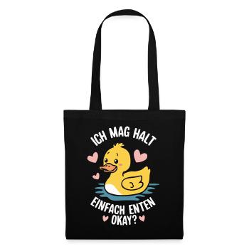 Mallard, Duck Birds, Duck, Dark Duck, Bird - Tote Bag - black - Front