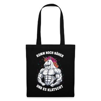 Unicorn Unicorns Mythical Creatures Mystical - Tote Bag - black - Front