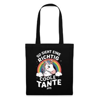 Aunt aunts family godmother - Tote Bag - black - Front