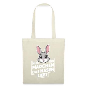 Bunny Bunnies Lapin Animal de compagnie - Sac en tissu - nature - Devant