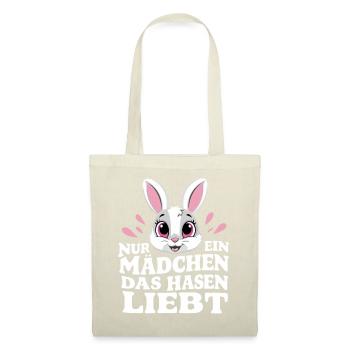 Bunny Bunnies Lapin Animal de compagnie - Sac en tissu - nature - Devant