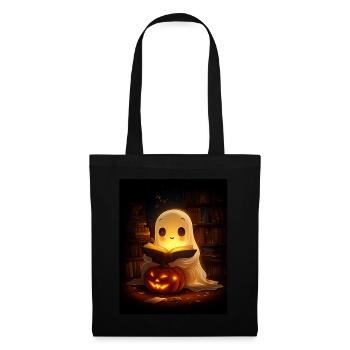 Cadeau d’Halloween Femmes Hommes Enfants Décoration - Sac en tissu - noir - Devant