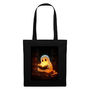 Cadeau d’Halloween Femmes Hommes Enfants Décoration - Sac en tissu - noir - Devant