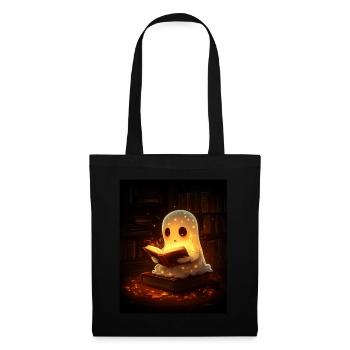 Cadeau d’Halloween Femmes Hommes Enfants Décoration - Sac en tissu - noir - Devant