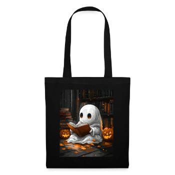 Cadeau d’Halloween Femmes Hommes Enfants Décoration - Sac en tissu - noir - Devant
