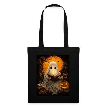 Cadeau d’Halloween Femmes Hommes Enfants Décoration - Sac en tissu - noir - Devant