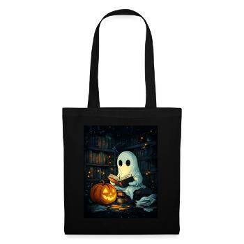 Cadeau d’Halloween Femmes Hommes Enfants Décoration - Sac en tissu - noir - Devant