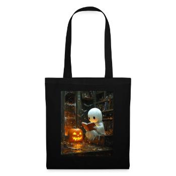 Cadeau d’Halloween Femmes Hommes Enfants Décoration - Sac en tissu - noir - Devant