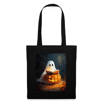 Cadeau d’Halloween Femmes Hommes Enfants Décoration - Sac en tissu - noir - Devant