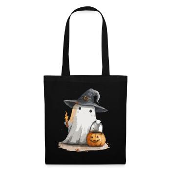 Cadeau d’Halloween Femmes Hommes Enfants Décoration - Sac en tissu - noir - Devant