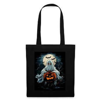 Cadeau d’Halloween Femmes Hommes Enfants Décoration - Sac en tissu - noir - Devant