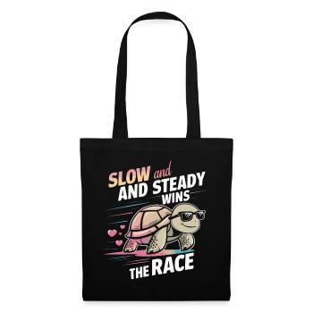 Turtle Sea Turtle Turtle Animal - Tote Bag - black - Front