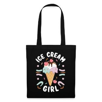 Eiscreme Süßigkeiten Eismilch - Tote Bag - black - Front
