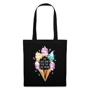 Eiscreme Süßigkeiten Eismilch - Tote Bag - black - Front