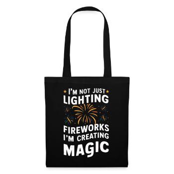 Pyrotechnics Fireworks Pyrotechnics - Tote Bag - black - Front