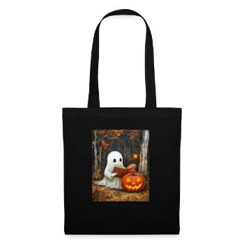 Cadeau d’Halloween Femmes Hommes Enfants Décoration - Sac en tissu - noir - Devant